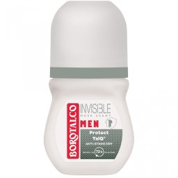 Deodorant Roll-on Borotalco Men Invisible, 50 ml (Gramaj: 3 x 50 ml)