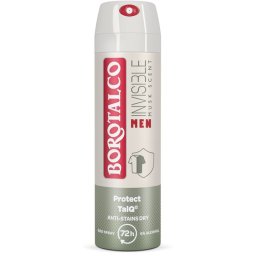 Deodorant Spray Borotalco Men Invisible, 150 ml (Gramaj: 3 x 150 ml)