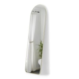 Oglinda dreptunghiulara maro alama din metal 51x158 cm Hubba Leaning Umbra
