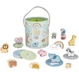 Tooky Toy: cutie misterioasă cu accesorii, lemn