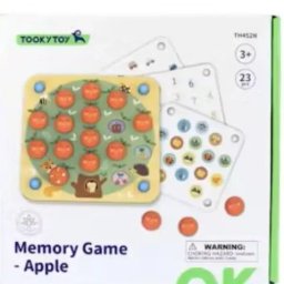 Tooky Toy: Joc de memorie cu copac de mere și plăci interschimbabile