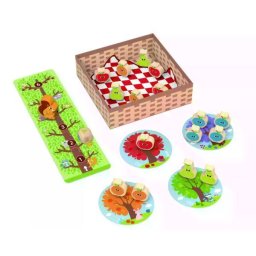 Tooky Toy: Veveriță în livadă - joc din lemn