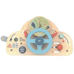 Perete tactil din lemn - conducere