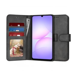 Husa wallet OEM Samsung Galaxy A07, Negru