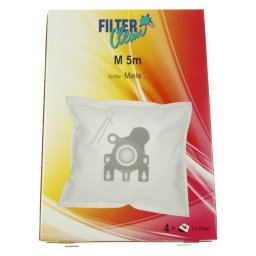 Saci aspirator OEM Miele M5M FL0014-K, 4 buc + 1 filtru de motor