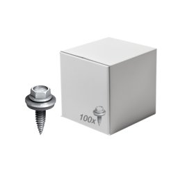Surub de etansare 6x25, garnitura EPDM, cutie 100 bucati, Aerocompact® 701514