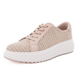 Pantofi dama casual din piele naturala, Caprice, 9-23710-46 408 BEIGE COMB, bej