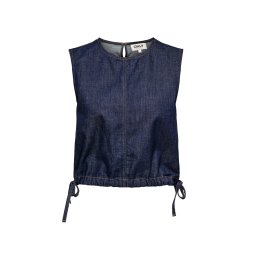 ONLY Top Onlsonnet S/L BoxyAkm 15369512 BS000042 dark blue denim