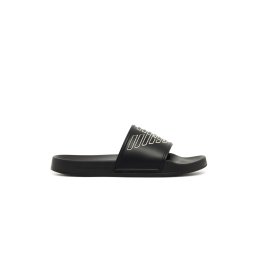 EMPORIO ARMANI Șlapi EX000042AF22189 MZ680 black+whisper white