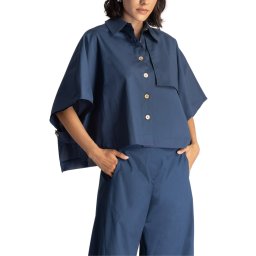 MOUTAKI Poncho 26.06.16 navy
