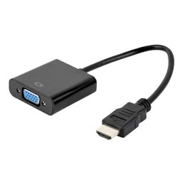 Adaptor HDMI tata la VGA mama Gembird, convertor Full HD 1080p