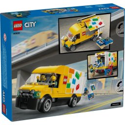 LEGO City Furgoneta de livrare 60500, set de constructie 276 piese
