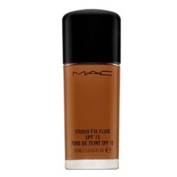 MAC Studio Fix Fluid Foundation SPF15 machiaj persistent pentru o piele luminoasă și uniformă NW46 30 ml