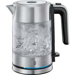 Fierbator de apa Russell Hobbs 24191-70 Compact Home, 2200 W, 0,8L, Argintiu
