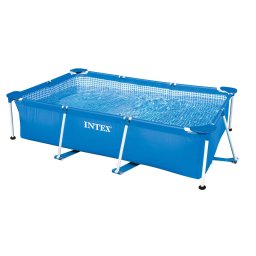Piscina cu cadru metalic Intex, dreptunghiulara, 260 x 160 x 65 cm
