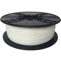 Fir de polietilena pentru imprimare 3D , Gembird , PLA plus , 1.75mm , 1kg , Alb