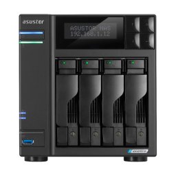 NAS ASUSTOR LOCKERSTOR 4 Gen2 AS6704T, 4-Bay, Intel Celeron N5105, 4GB RAM, 4x 2.5GbE