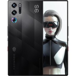 Telefon mobil Nubia RedMagic 9S Pro Sleet, 17.3 cm (6.8"), 12 GB RAM, 256 GB, Dual SIM, Android 14, 5G, Negru
