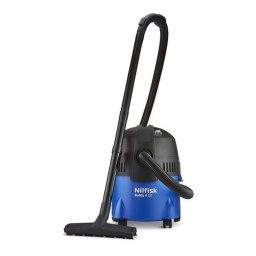 Aspirator auto uscat-umed, Nilfisk Buddy II 12 L, Cylinder vacuum Dry, 250 W, Albastru-Negru