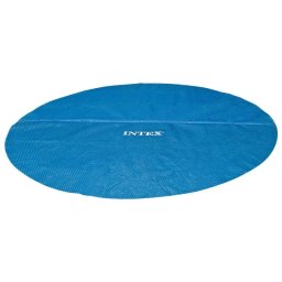 Husa pentru piscina Intex 28013, Rotund, Solar, Ø 457 cm, polietilena, albastru