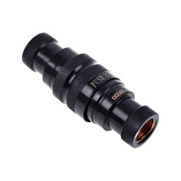 Cuplaj rapid Alphacool Eiszapfen quick release fastener, black -, G1/4, Negru