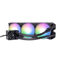 Cooler procesor Alphacool Eisbär Pro Aurora 360, racire cu apa, 360 mm, Negru