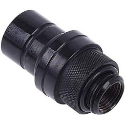 Conector rapid Alphacool Icicle Quick, G1/4 AG, Fara picurare, Negru