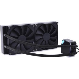 Cooler procesor Alphacool Core Ocean T38 AIO, 280 mm, 2000 rpm, 92.3 CFM, PWM 4 pini, Negru