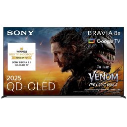 Televizor Sony BRAVIA 8M2 OLED 55XR8M2, 139 cm, Smart Google TV, 4K Ultra HD, 100 Hz, Clasa F (Model 2025), Negru
