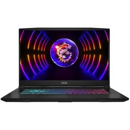 Laptop MSI Katana 17 B13UCRK-1605XPL, Intel Core i5-13420H, 17.3" Full HD, 16GB DDR5, 512GB SSD, NVIDIA GeForce RTX 3050 4GB, No OS, Negru