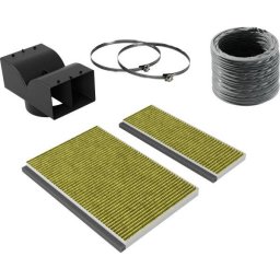 Kit recirculare BOSCH Clean Air Plus 17008544, Tratat special impotriva mirosului de peste, Functionalitate anti-polen, Durata de viata a filtrelor 12-18 luni