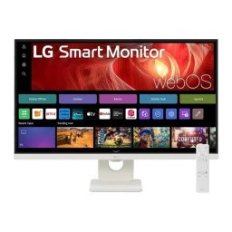 Monitor VA LED LG 31.5" 32U721SA-W, UHD (3840 x 2160), HDMI, Alb