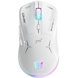 Mouse Gaming CW917, wireless 2.4G 800-2800 DPI RGB Alb