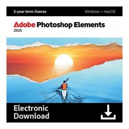Licenta Adobe Photoshop Elements 2025 Windows/Mac – 1 utilizator / 3 ani