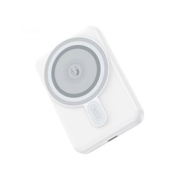 Baterie Externa Wireless XO Design PR264, 10000mAh, 20W, PD + QI, 1 x USB-C, Alba