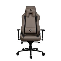 Scaun gaming AROZZI VERNAZZA-SPU-BWN, SoftPU, Maro, Suporta 145 kg