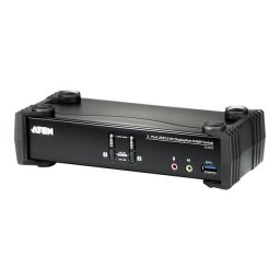 Switch KVM ATEN CS1922-AT-G, 4 porturi, DisplayPort, 4K Ultra HD