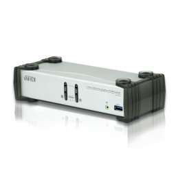 Switch KVM ATEN CS1912-AT-G, 2 porturi, DisplayPort, 4K Ultra HD