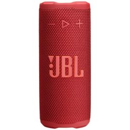 Boxa portabila JBL Grip, Bluetooth, Pro Sound, Auracast, Autonomie 14 ore, Lumina ambientala, IP68, Rosu