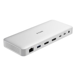 Docking Station DLink 9-in-1 DUF-901, Alb
