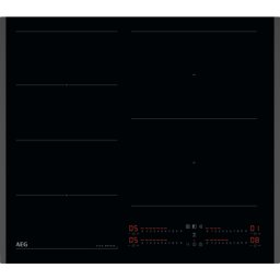 Plita incorpolabila AEG TI64IG00FB, inductie , 4 zone de gatit, Timer electronic, Flexi Bridge, Conectivitate hota, Booster, Functie Punte, Negru