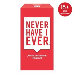 Joc de societate AS Games Never Have I Ever, lb. romana, 18 ani+, 4-12 jucatori