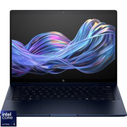 Laptop HP 14'' EliteBook X Flip G1i 14, WUXGA IPS Touch, Procesor Intel® Core™ Ultra 5 226V (8M Cache, up to 4.50 GHz), 16GB LPDDR5X, 512GB SSD, Intel Arc 130V, Win 11 Pro, Albastru