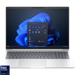 Laptop HP 16'' EliteBook 8 G1i 16, WUXGA IPS, Procesor Intel® Core™ Ultra 7 258V (12M Cache, up to 4.80 GHz), 32GB LPDDR5X, 512GB SSD, Intel Arc 140V, Win 11 Pro, Argintiu