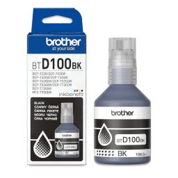 Cerneala Originala Brother BTD100BK, 7500 Pagini, Neagra