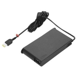 Adaptor CA pentru statie de lucru mobila Lenovo ThinkPad 170W, tip subtire, inclusiv cablu de alimentare Euro, Negru