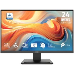 Monitor VA LED MSI PRO MP241 E14V, 23.8 inch, Full HD, 144 Hz, 1 ms, HDMI, DisplayPort, HDR Ready, Adaptive-Sync, Negru