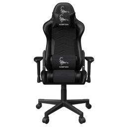Scaun gaming Gembird SCORPION 06X, dimensiuni 60x60x120cm, Negru