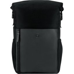 Rucsac laptop Wenger UrbanOne roll top, pana la 39,6 cm (15,6"), Negru