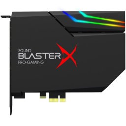 Creative Sound Blaster AE-5 Plus, RGB PCIE Soundcard (Retail), Negru